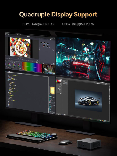 MINISFORUM Venus UM790 Pro Mini PC AMD Ryzen 9 7940HS Radeon 780M RAM 32gb SSD 1TB Windows 11