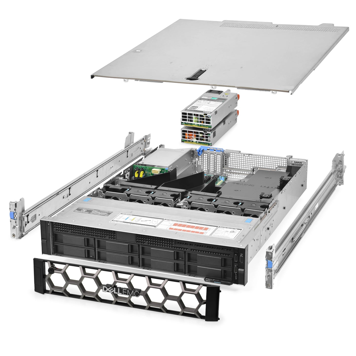 SERVIDOR Dell PowerEdge R540 Reacondicionado 2x Xeon gold 6148 64GB RAM RDIMM 8 BAHIAS 3.5''